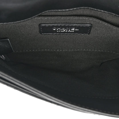 Chanel Calfskin Quilted CC Uniform Flap Belt Bag Black 5 of 10