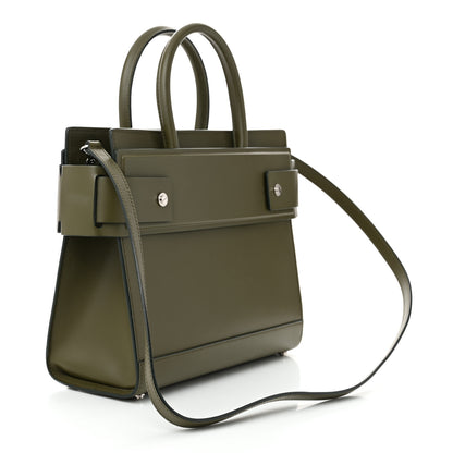Givenchy Smooth Calfskin Small Horizon Satchel Khaki 3 of 10