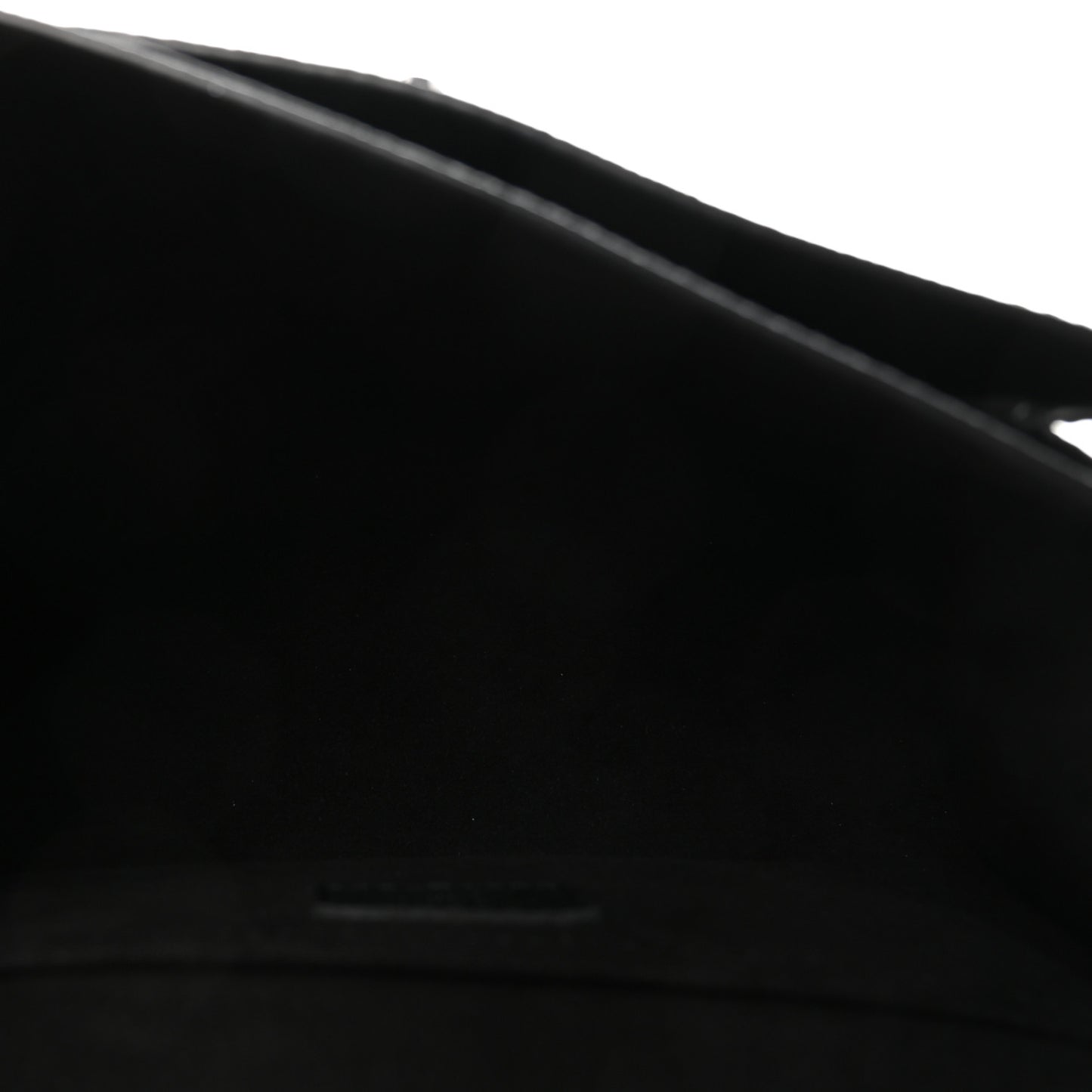 Soft Calfskin My Lockme Chain Bag BB Black