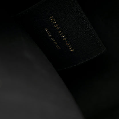 Saint Laurent Calfskin Large Shopping Tote Black 8 of 11