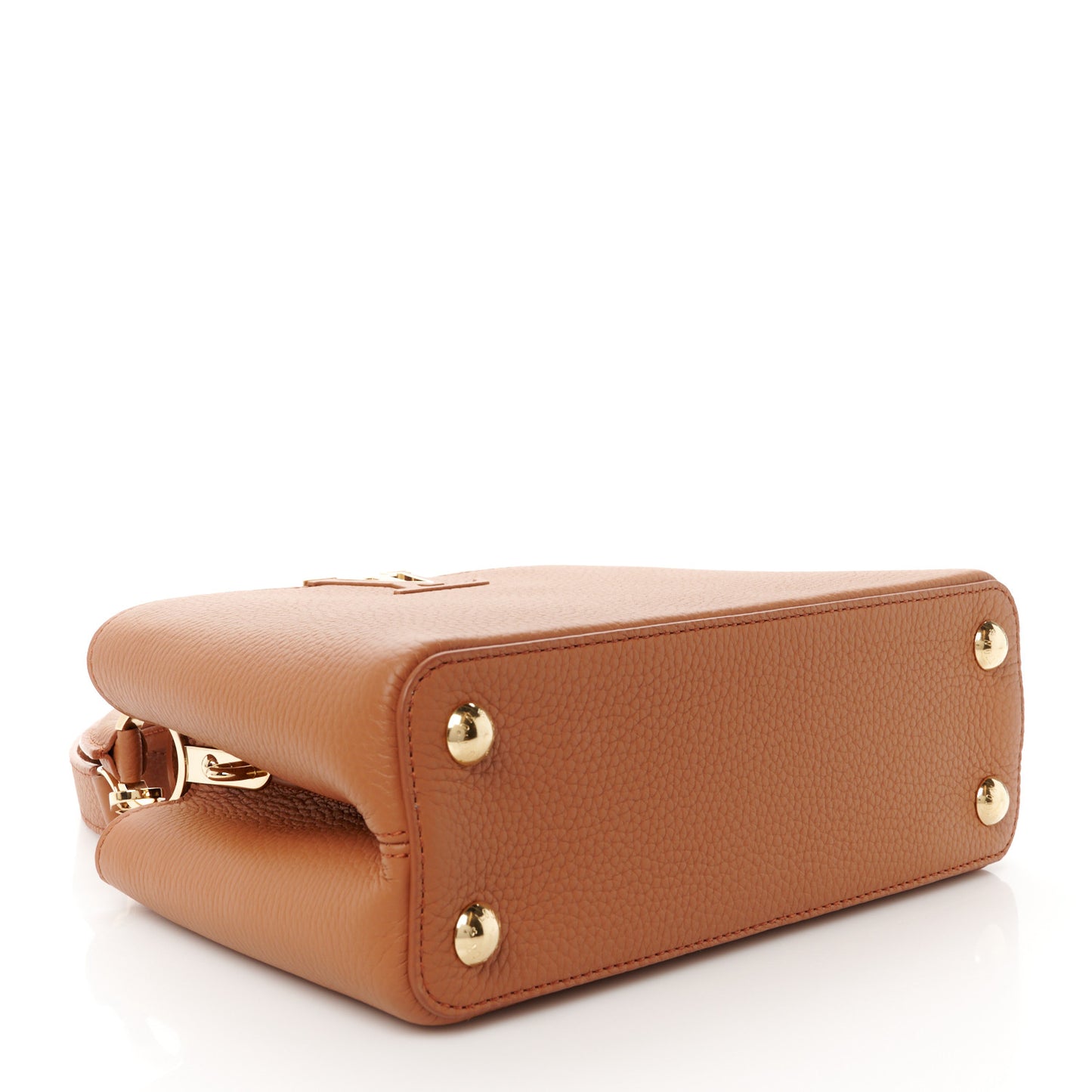 Taurillon Capucines BB Tan