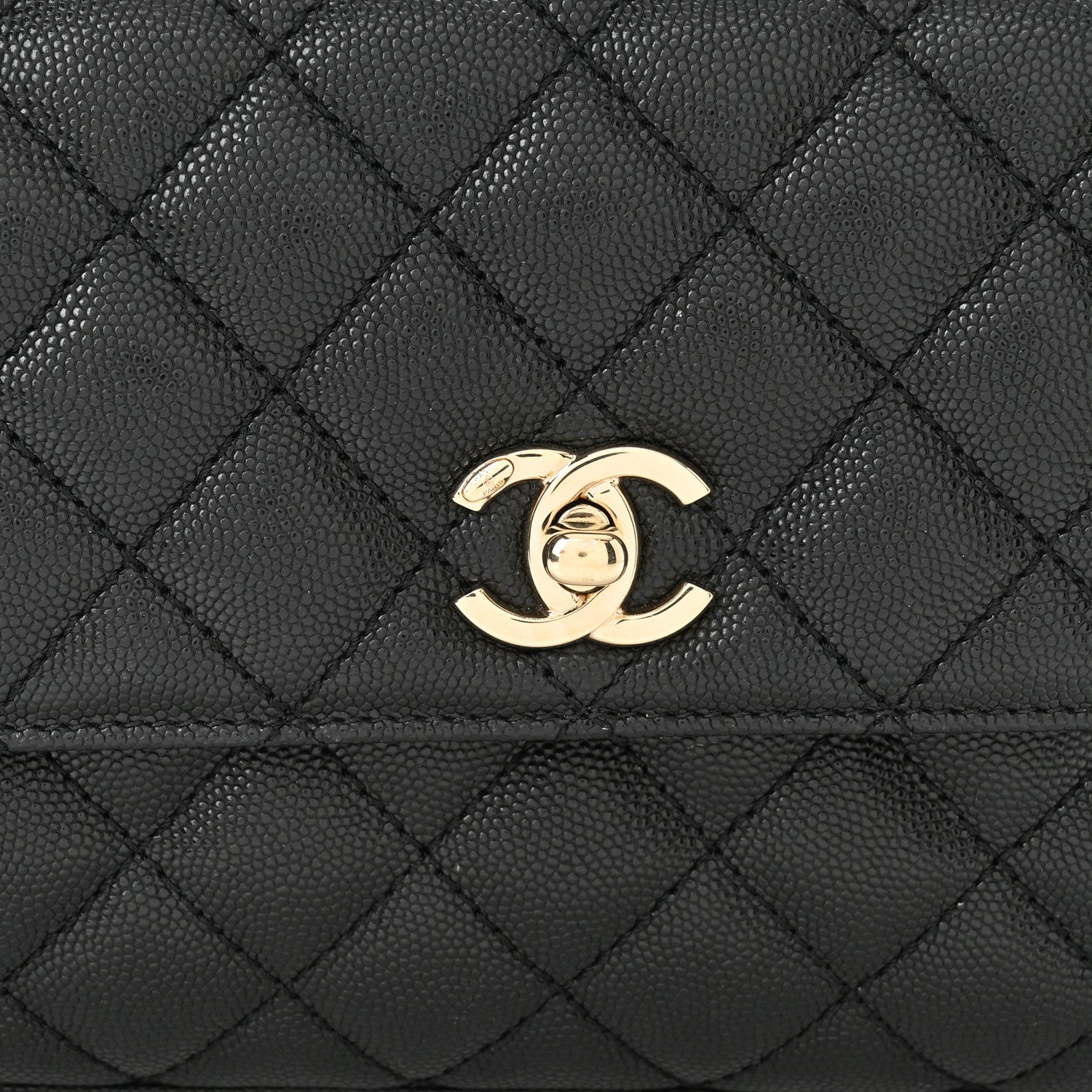 Chanel Caviar Quilted Mini Coco Handle Flap Black 8 of 11