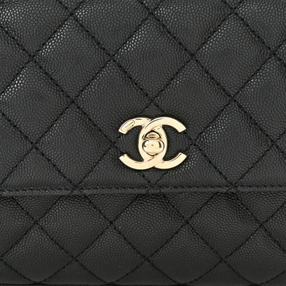 Chanel Caviar Quilted Mini Coco Handle Flap Black 8 of 11