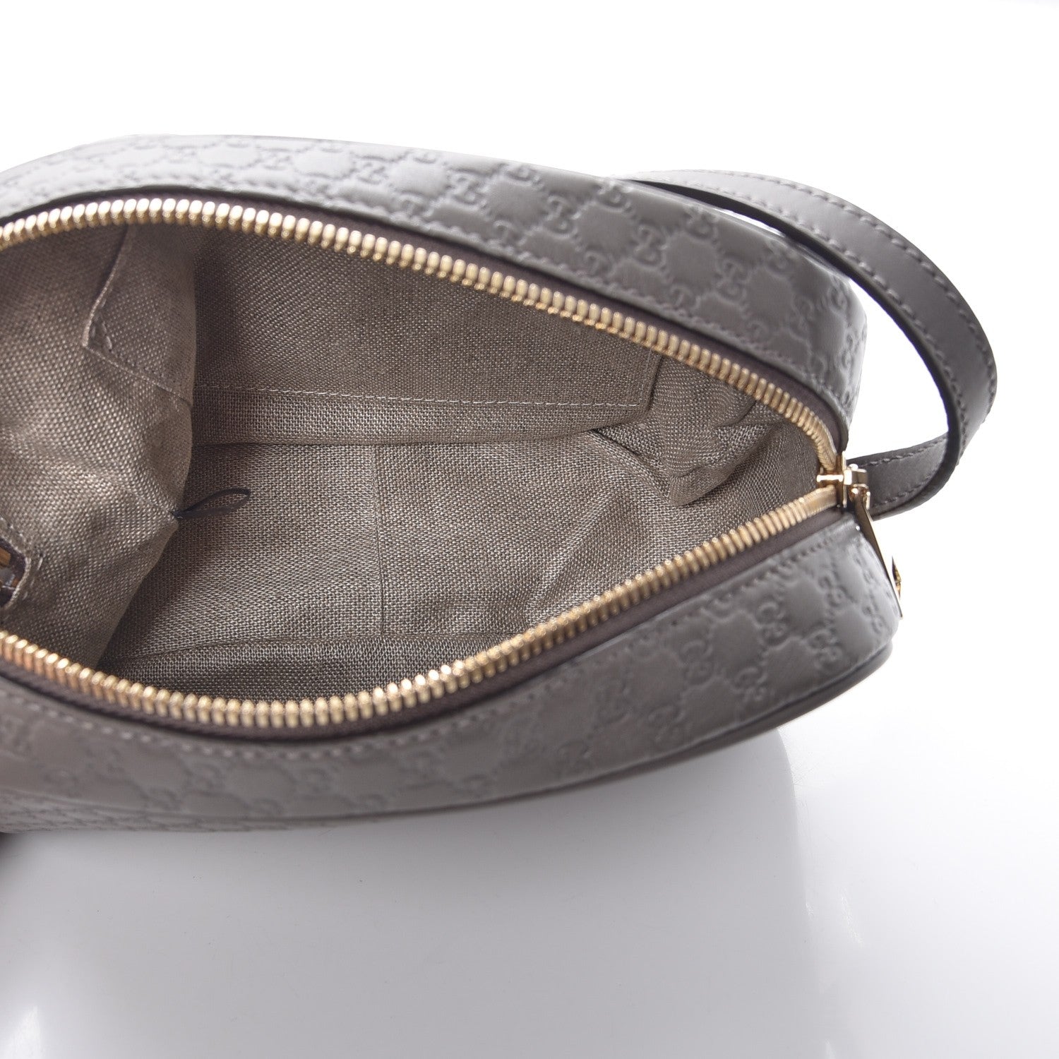 Gucci Microguccissima Mini Bree Messenger Bag Grey 5 of 8