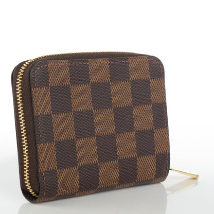 Louis Vuitton Damier Ebene Zippy Coin Purse 3 of 7