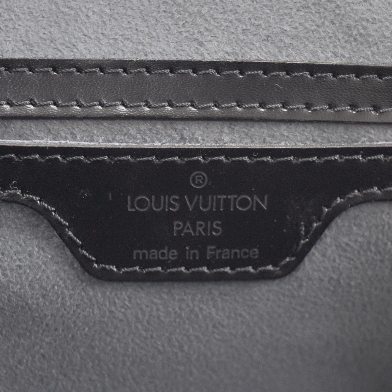 Louis Vuitton Epi Soufflot Black 7 of 7