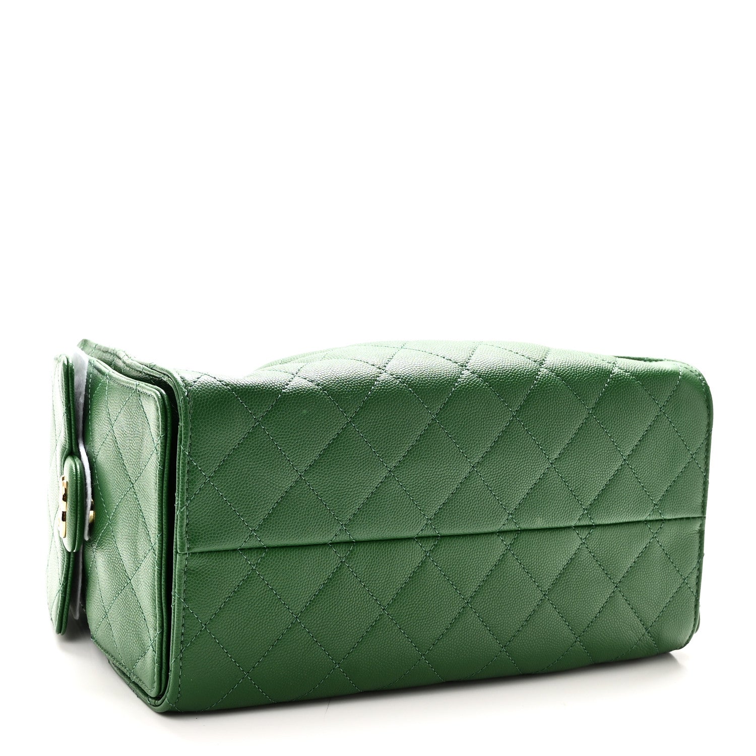 Chanel Caviar Quilted Small Chanel 25 Handbag Green 4 of 10