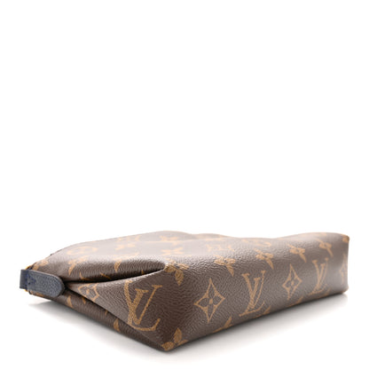 Louis Vuitton LOUIS VUITTON Monogram Pallas Clutch Blue Marine 3 of 8