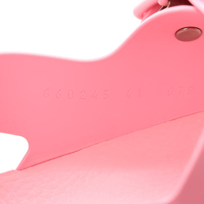 Gucci Rubber Mini Double G Womens Isla Dad Sandals 41 Wild Rose 7 of 7