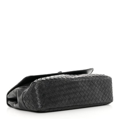 Bottega Veneta Nappa Intrecciato Top Handle Bag Black 4 of 15