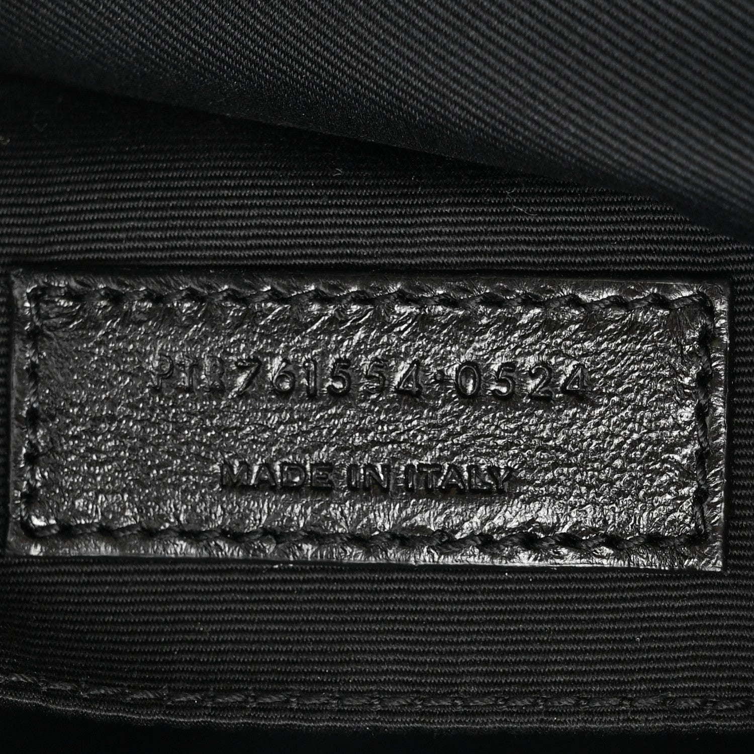 Saint Laurent Calfskin Matelasse Monogram Lou Camera Bag Dark Beige 7 of 12