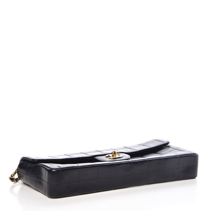 Chanel Lambskin East West Chocolate Bar Flap Black 4 of 10