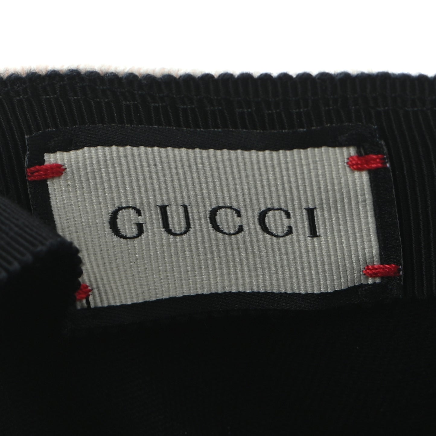Gabardine Gucci Headband Baseball Hat M Black