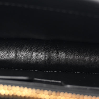 Tom Ford Crocodile Embossed Calfskin TF Mini Bag Black 5 of 9