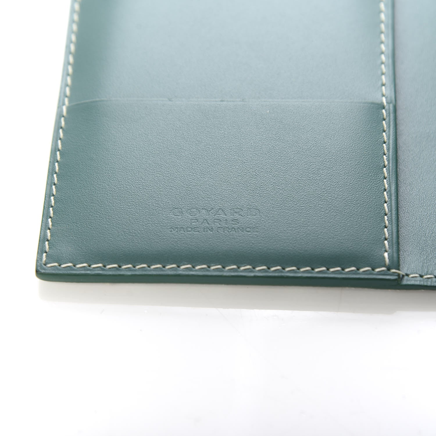 Goyard Goyardine Passport Wallet Green 6 of 7