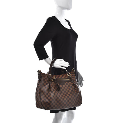 Louis Vuitton Damier Ebene Evora MM 2 of 8