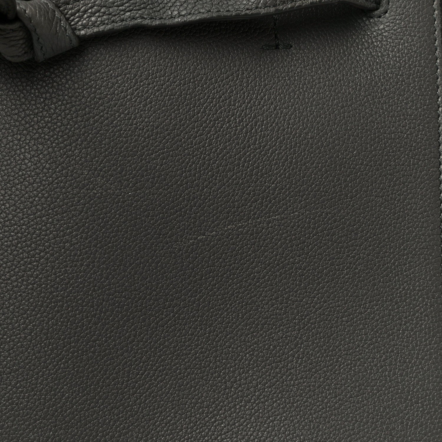 Celine Soft Grained Calfskin Small Belt Cabas Phantom Grey 15 of 15