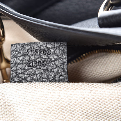 Gucci Cellarius Calfskin Large Soho Working Tote Black 7 of 10