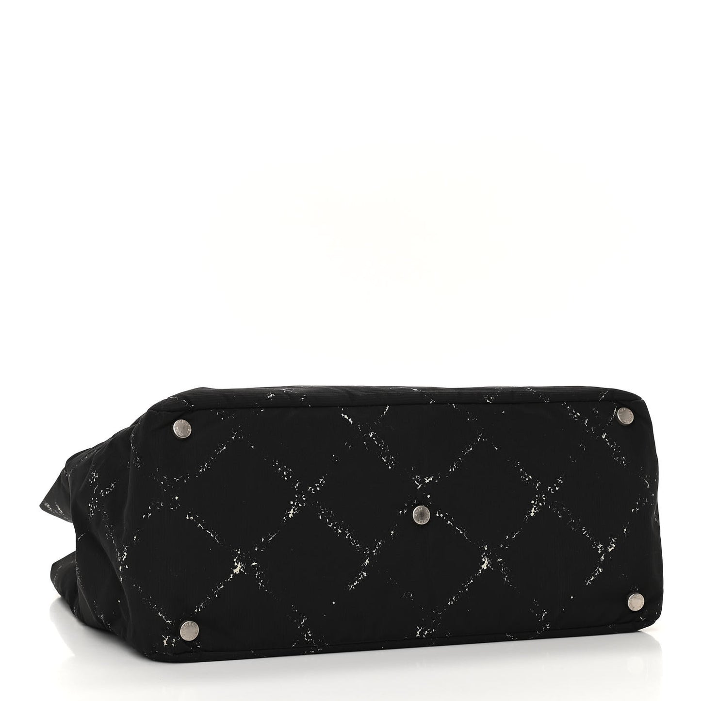 Nylon Travel Tote Black