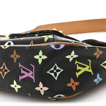 Louis Vuitton Monogram Multicolor Lodge PM Black 9 of 10