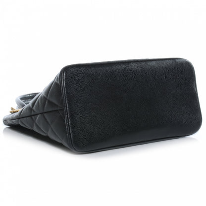 Chanel Caviar Medallion Tote Black 5 of 8