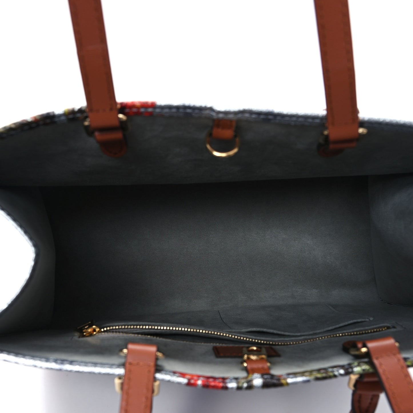 Metallic Monogram LV Garden OnTheGo MM Silver