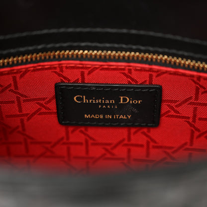Christian Dior Lambskin Cannage Small My ABCDior Lady Dior Black 6 of 13