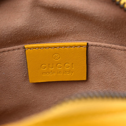 Gucci Calfskin Matelasse Mini GG Marmont Chain Shoulder Bag Stone Topaz 6 of 10