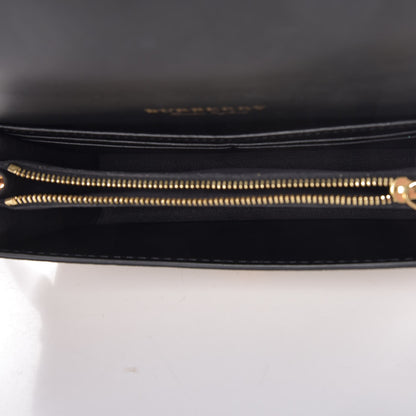 Burberry House Check Bridle Calfskin Small Madison Buckle Bag Limestone 6 of 8