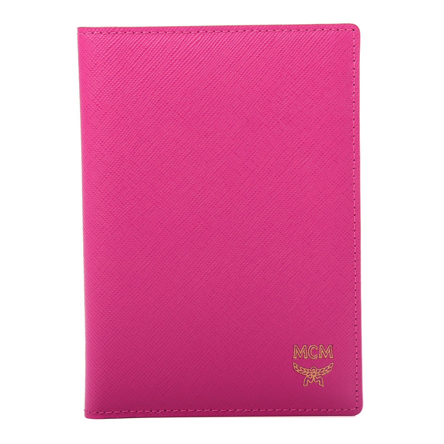 MCM Saffiano Passport Holder Pink 1 of 6