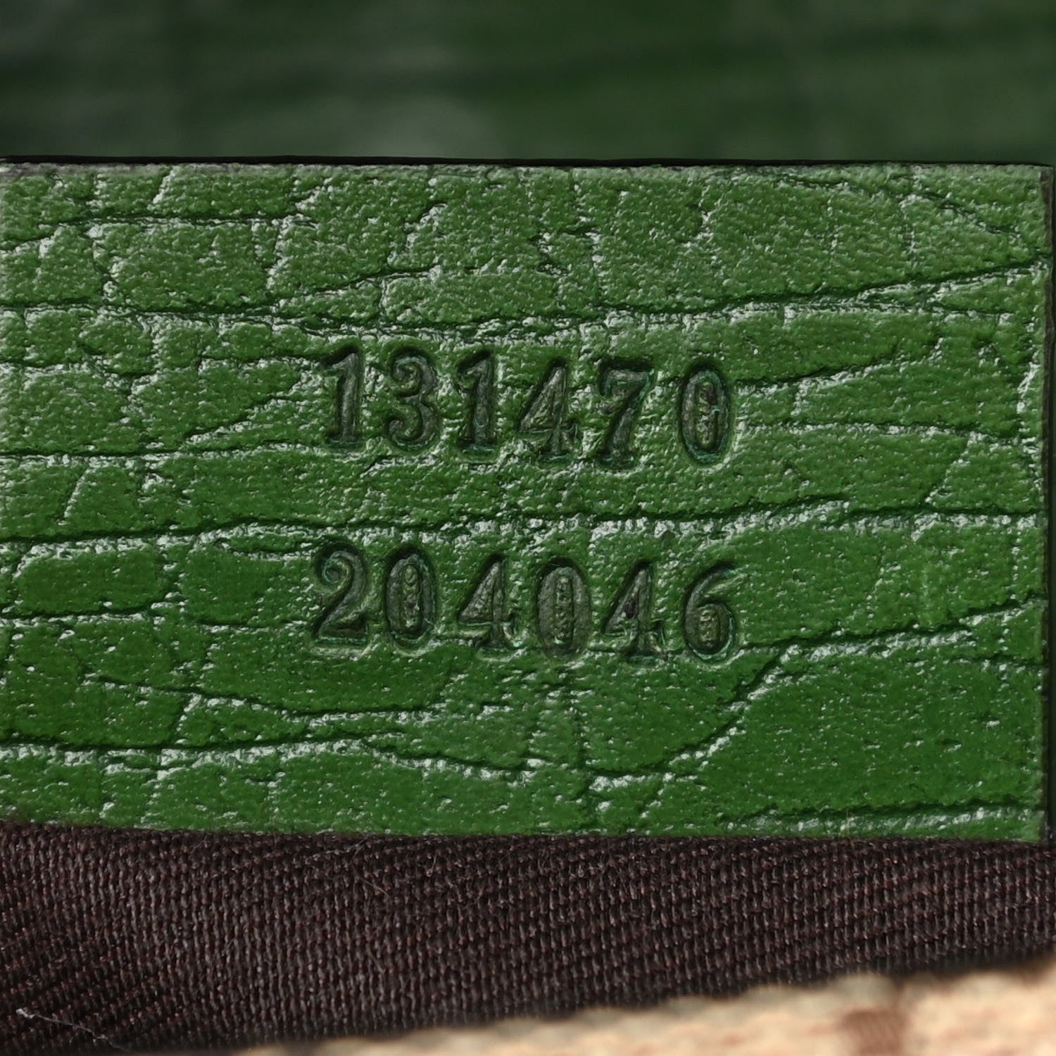 Gucci Monogram Web Small Horsebit Chain Clutch Green 7 of 11