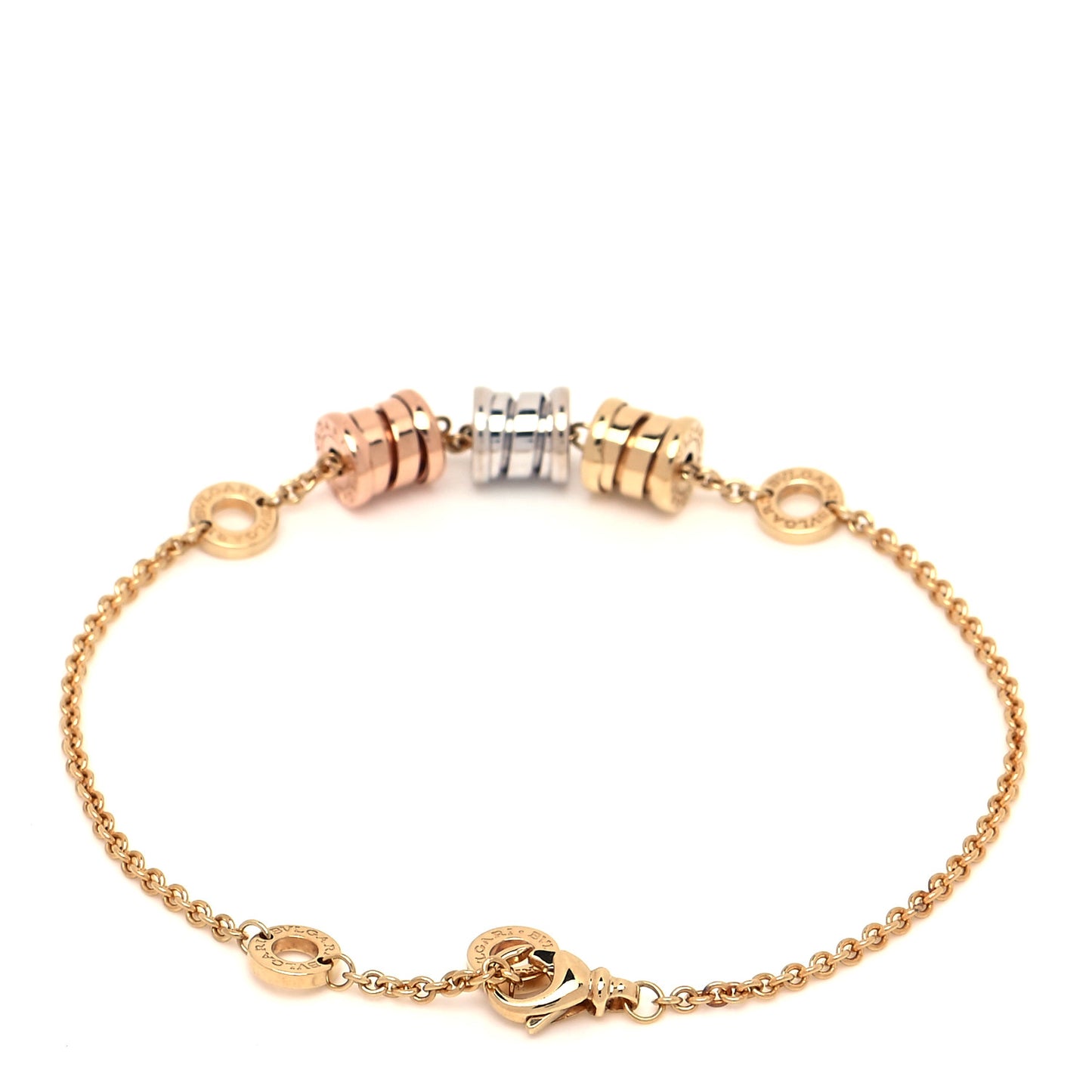 18K Yellow Rose White Gold B.Zero1 Bracelet