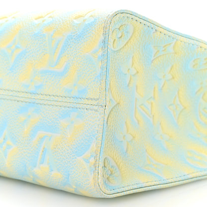 Louis Vuitton Empreinte Monogram Summer Stardust Onthego PM  Water Green 9 of 9