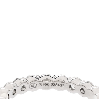 Harry Winston Platinum Diamond Truly Wedding Band Ring 46 3.75 4 of 5