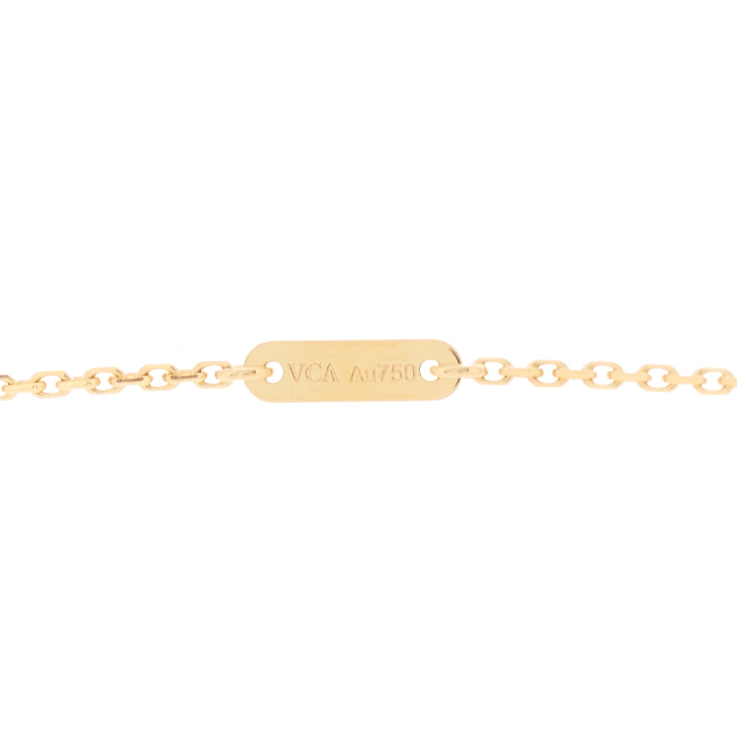Van Cleef & Arpels 18K Yellow Gold Diamond Mini Frivole Pendant Pave Necklace 5 of 6