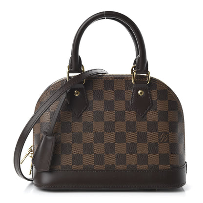 Louis Vuitton Damier Ebene Alma BB 1 of 9