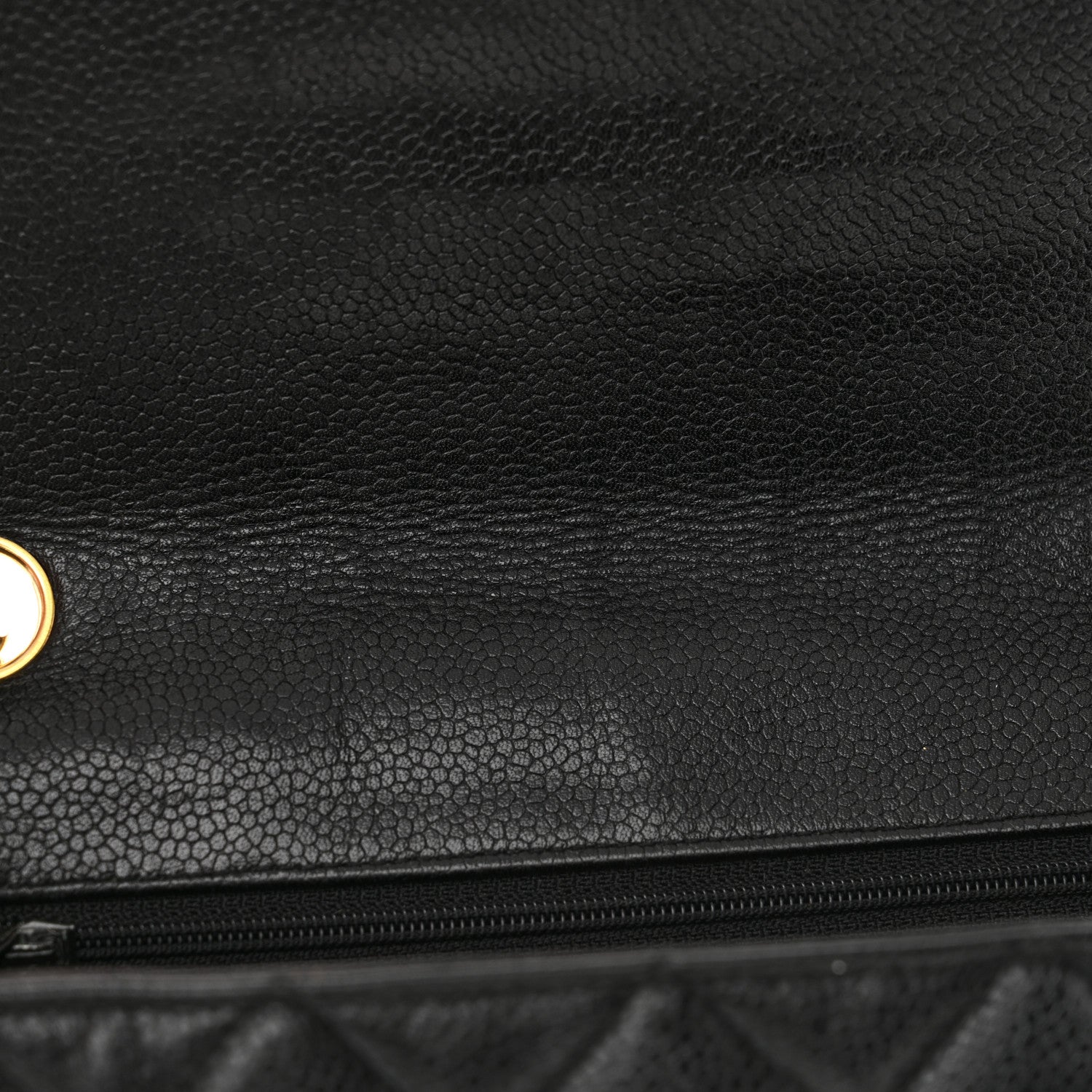 Chanel Caviar Quilted Flap Shoulder Bag Black 11 of 15