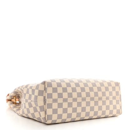 Louis Vuitton Damier Azur Graceful PM Rose Ballerine 4 of 9