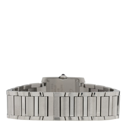 Cartier Stainless Steel 21mm Tank Francaise Quartz Watch Silver 3 of 5