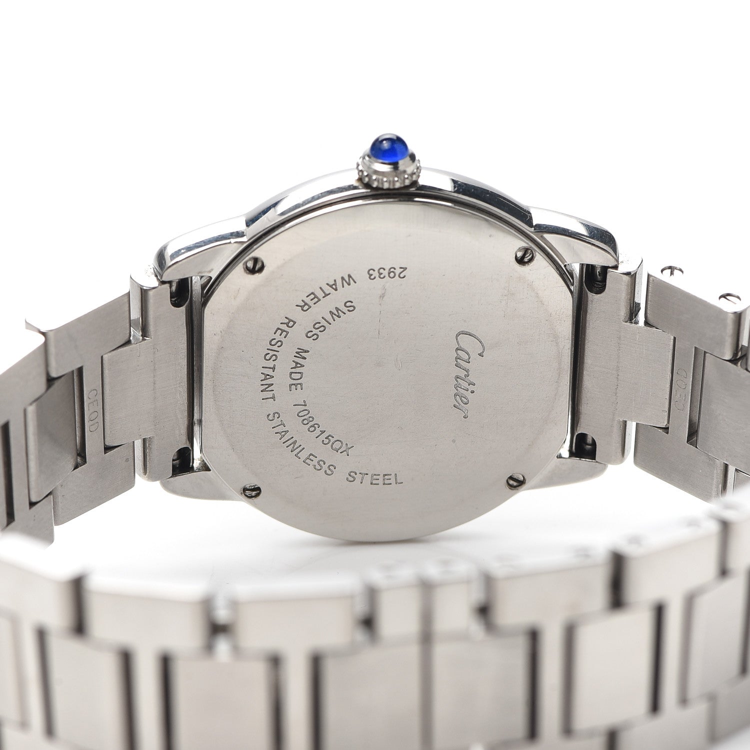 Cartier Stainless Steel 29mm Ronde Solo Quartz Watch 4 of 5