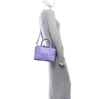 Bottega Veneta Nappa Maxi Intrecciato Mini Arco Tote Wisteria 3 of 18