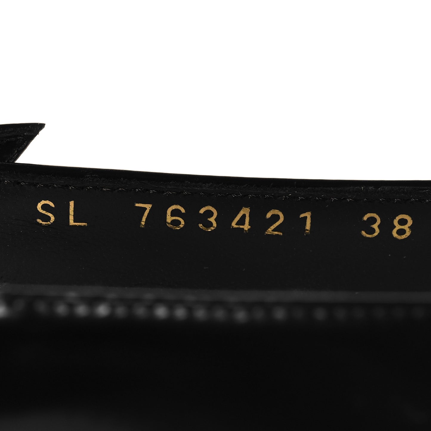 Glazed Calfskin Lee Slingback Pumps 38 Black