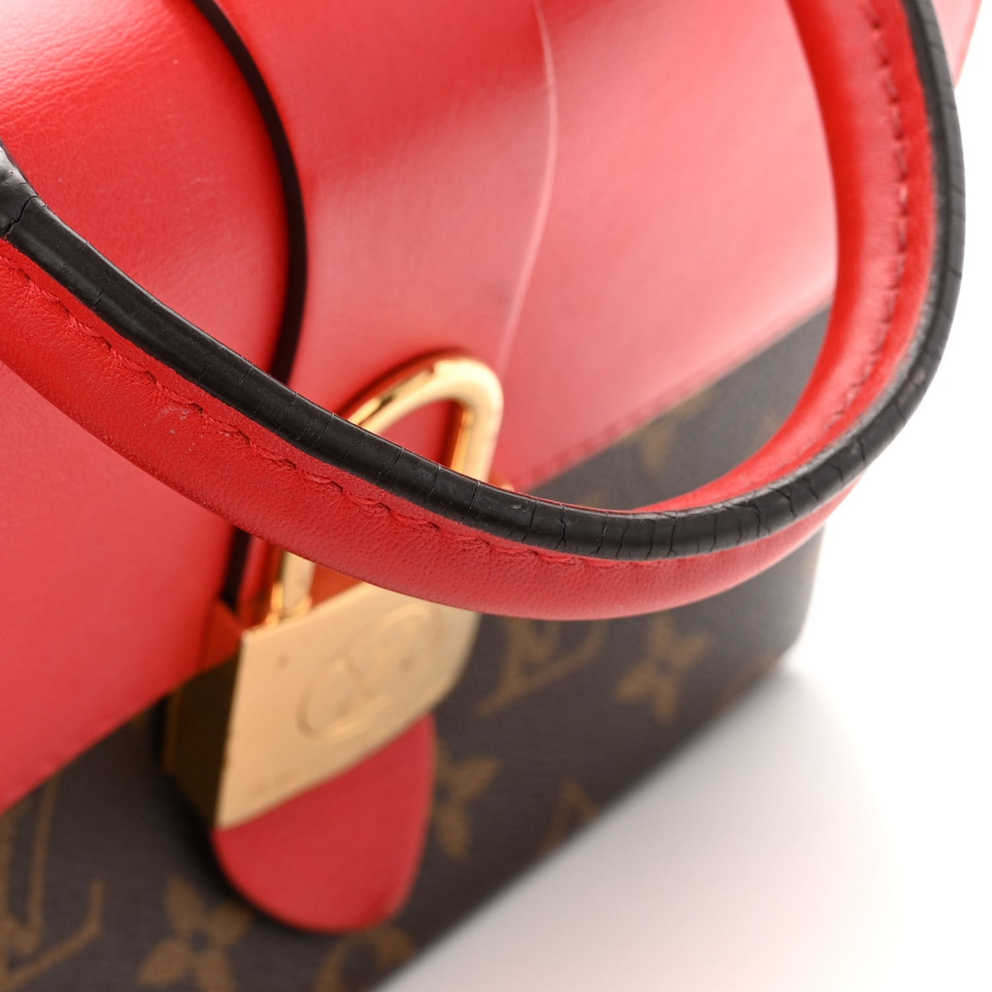 Monogram Locky BB Coquelicot