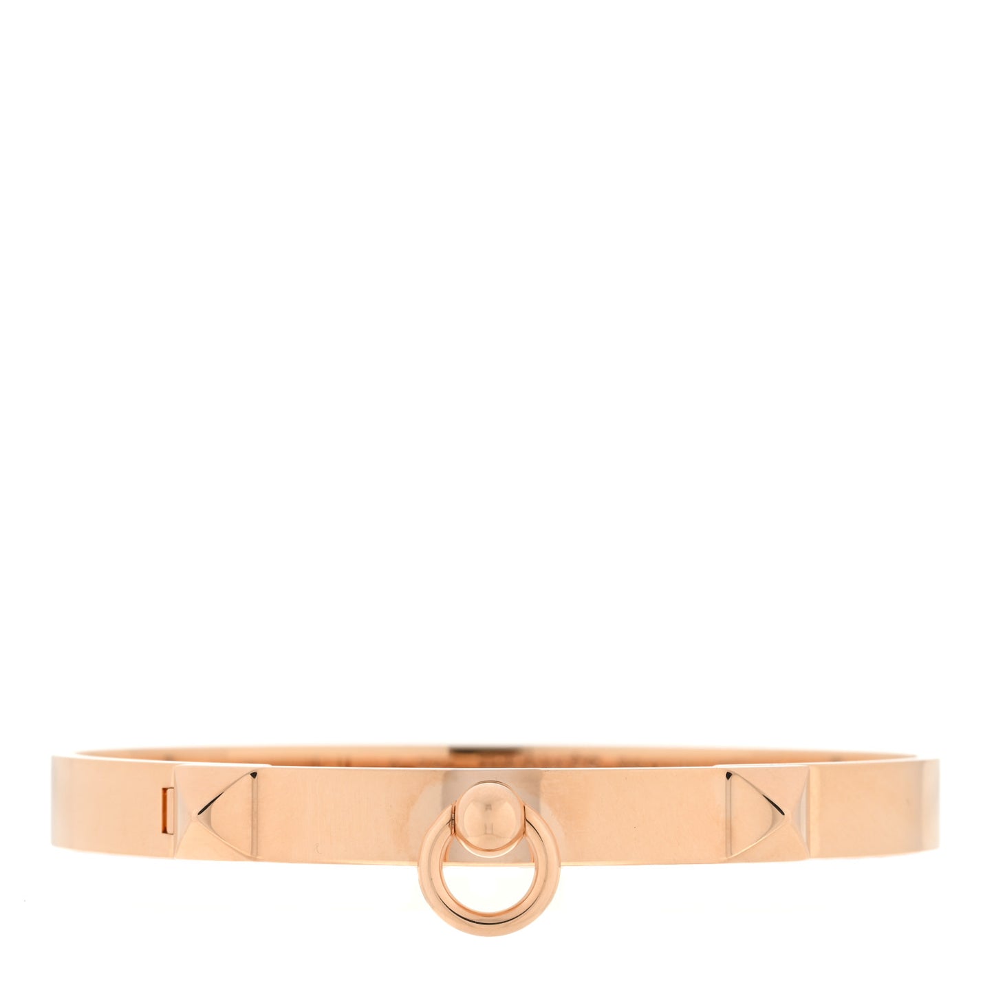 18K Rose Gold PM Collier De Chien Bracelet XS