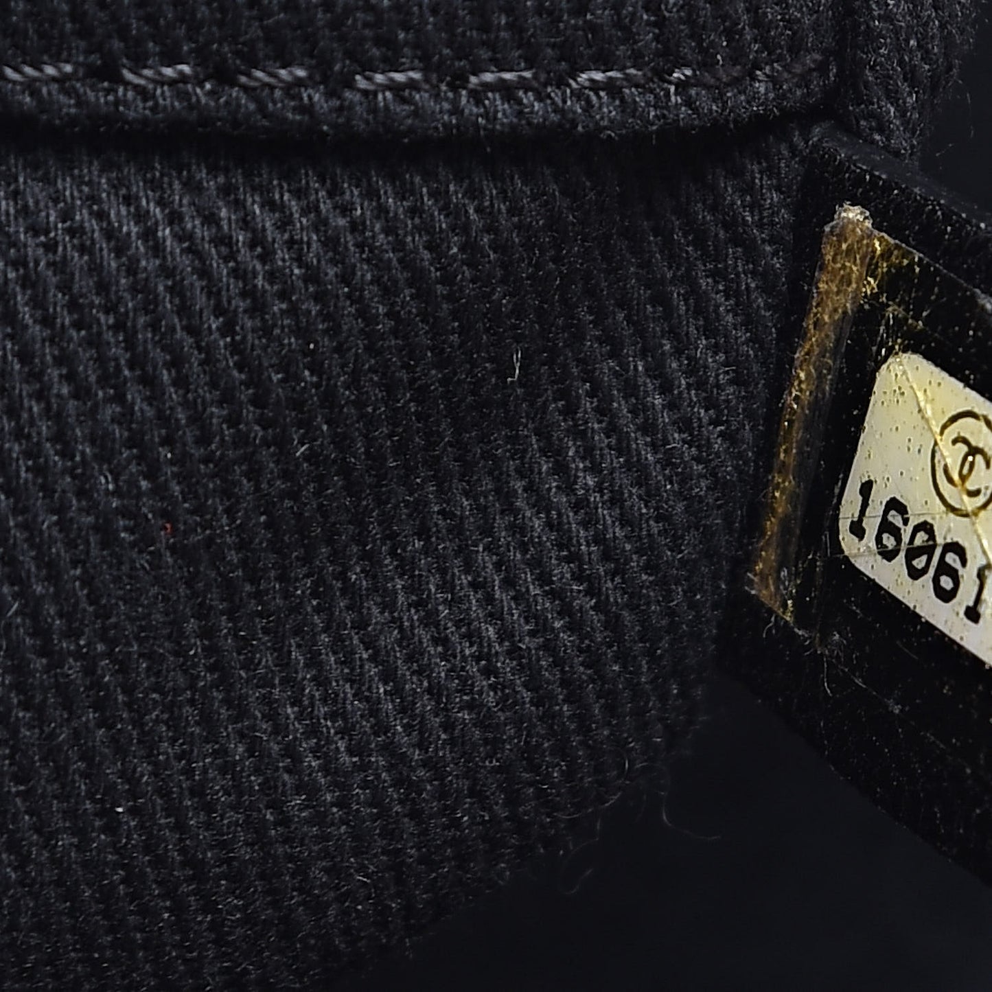 Canvas Large Deauville Tote Beige Black