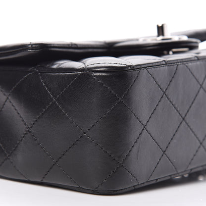 Chanel Lambskin Quilted Mini Rectangular Flap Black 11 of 13