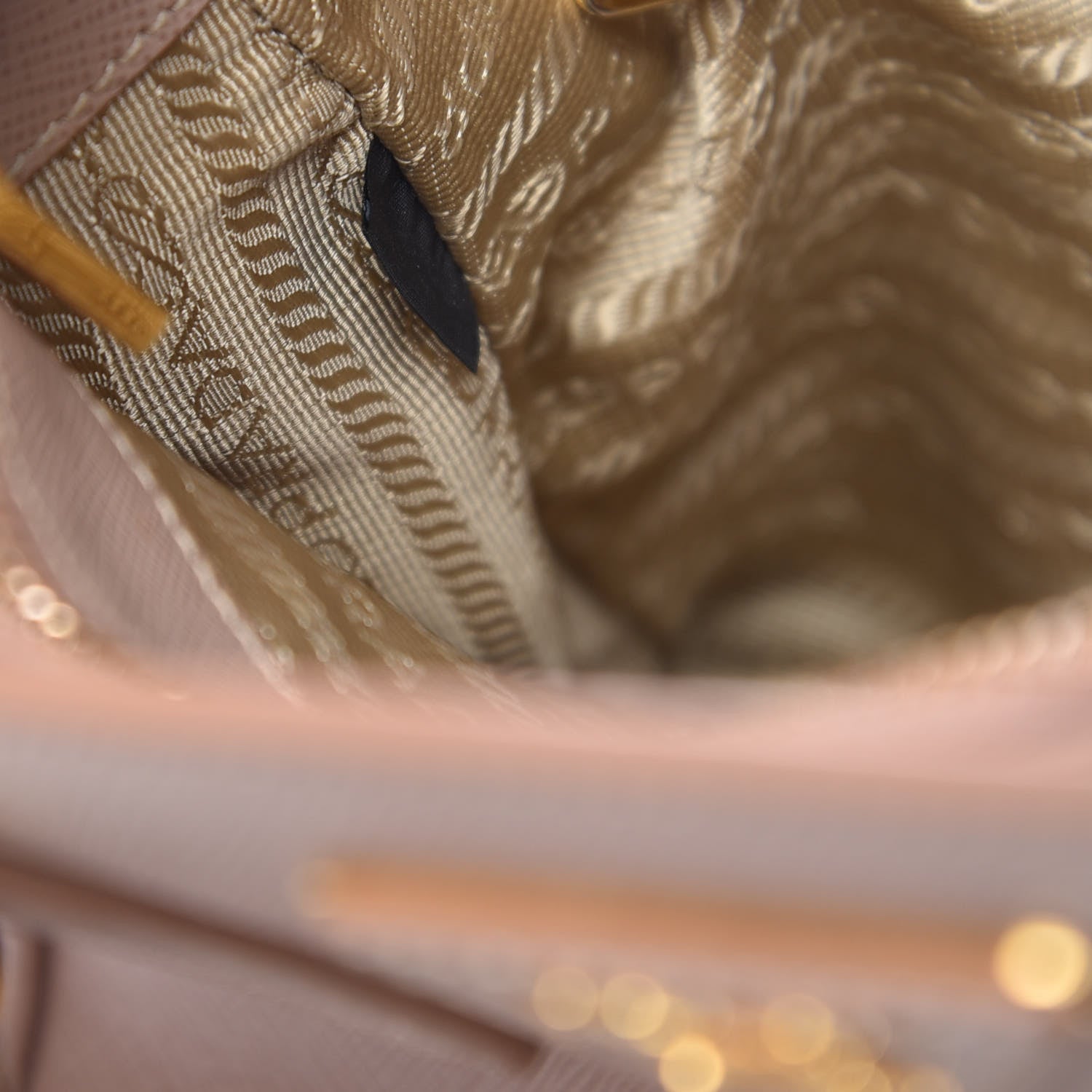 Prada Saffiano Lux Medium Tote Cammeo 8 of 14