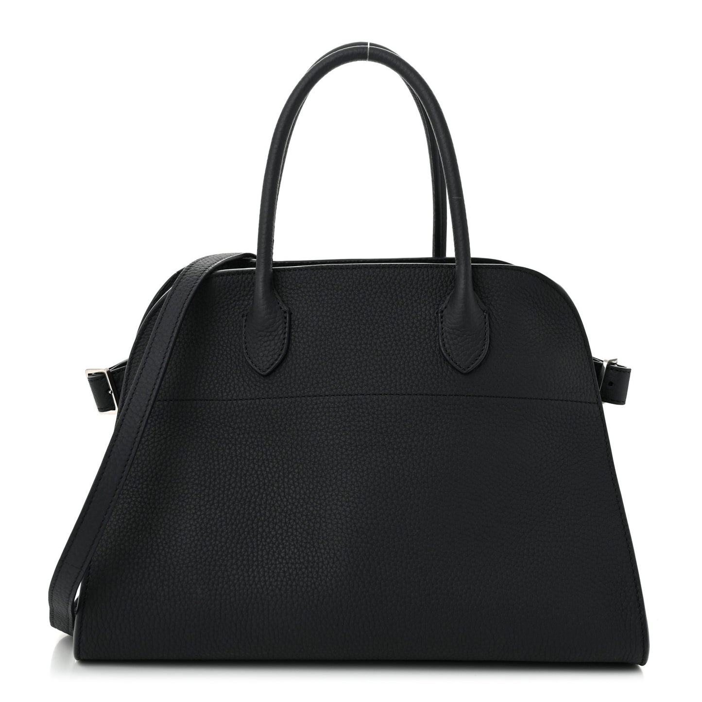 Matte Grained Calfskin Soft Margaux 12 Dark Navy