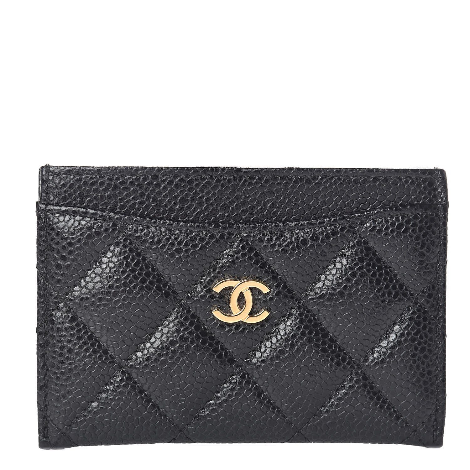 Chanel Caviar Quilted Card Holder Black 1 of 8