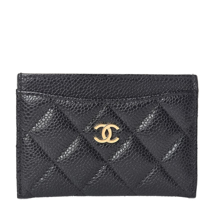 Chanel Caviar Quilted Card Holder Black 1 of 8